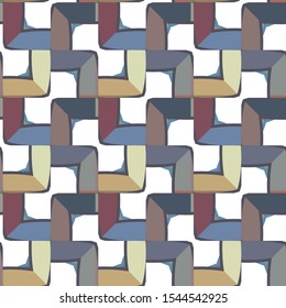 Abstract background texture in geometric ornamental style. Seamless design.