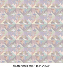 Abstract background texture in geometric ornamental style. Seamless design.
