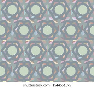 Abstract background texture in geometric ornamental style. Seamless design.