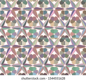 Abstract background texture in geometric ornamental style. Seamless design.