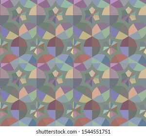 Abstract background texture in geometric ornamental style. Seamless design.
