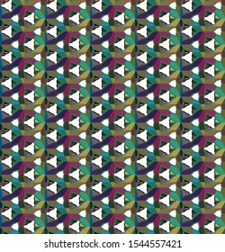 Abstract background texture in geometric ornamental style. Seamless design.