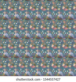 Abstract background texture in geometric ornamental style. Seamless design.
