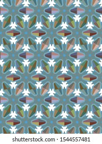 Abstract background texture in geometric ornamental style. Seamless design.