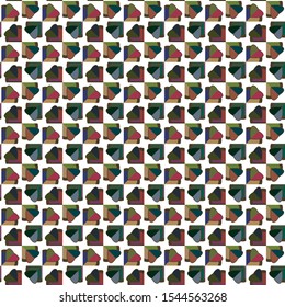 Abstract background texture in geometric ornamental style. Seamless design.