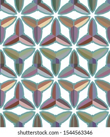 Abstract background texture in geometric ornamental style. Seamless design.