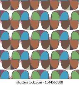 Abstract background texture in geometric ornamental style. Seamless design.
