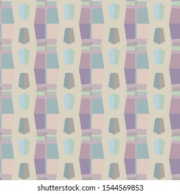 Abstract background texture in geometric ornamental style. Seamless design.