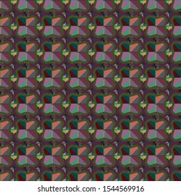 Abstract background texture in geometric ornamental style. Seamless design.