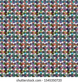 Abstract background texture in geometric ornamental style. Seamless design.