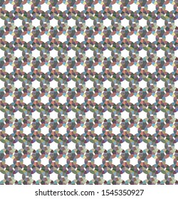 Abstract background texture in geometric ornamental style. Seamless design.