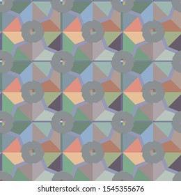 Abstract background texture in geometric ornamental style. Seamless design.