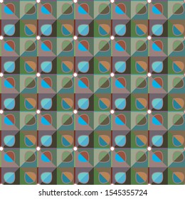 Abstract background texture in geometric ornamental style. Seamless design.