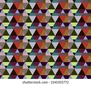 Abstract background texture in geometric ornamental style. Seamless design.