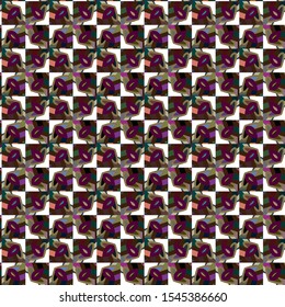 Abstract background texture in geometric ornamental style. Seamless design.