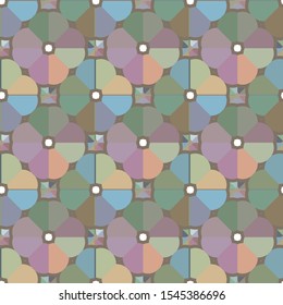 Abstract background texture in geometric ornamental style. Seamless design.