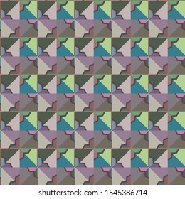 Abstract background texture in geometric ornamental style. Seamless design.