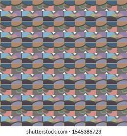 Abstract background texture in geometric ornamental style. Seamless design.