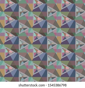 Abstract background texture in geometric ornamental style. Seamless design.