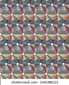 Abstract background texture in geometric ornamental style. Seamless design.