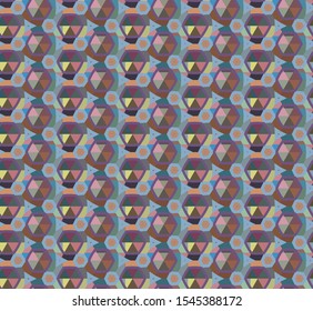 Abstract background texture in geometric ornamental style. Seamless design.