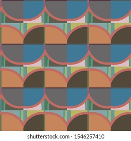 Abstract background texture in geometric ornamental style. Seamless design.