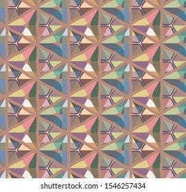 Abstract background texture in geometric ornamental style. Seamless design.