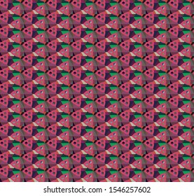 Abstract background texture in geometric ornamental style. Seamless design.
