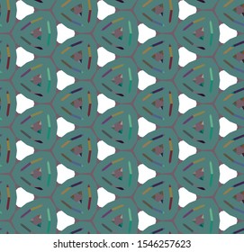 Abstract background texture in geometric ornamental style. Seamless design.