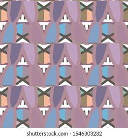 Abstract background texture in geometric ornamental style. Seamless design.