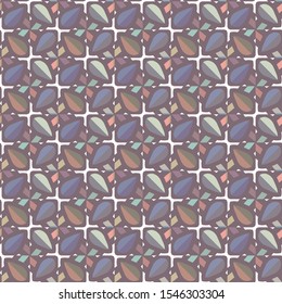 Abstract background texture in geometric ornamental style. Seamless design.