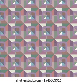 Abstract background texture in geometric ornamental style. Seamless design.