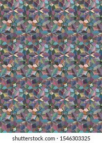 Abstract background texture in geometric ornamental style. Seamless design.