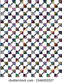 Abstract background texture in geometric ornamental style. Seamless design.