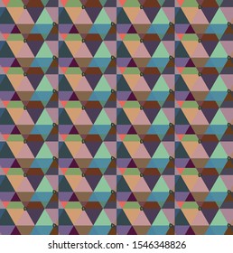 Abstract background texture in geometric ornamental style. Seamless design.