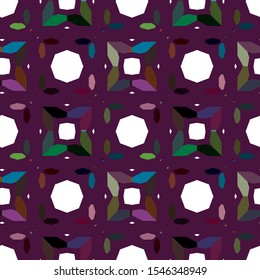 Abstract background texture in geometric ornamental style. Seamless design.