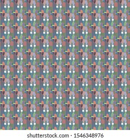 Abstract background texture in geometric ornamental style. Seamless design.