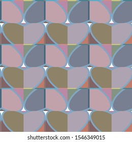 Abstract background texture in geometric ornamental style. Seamless design.