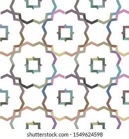 Abstract background texture in geometric ornamental style. Seamless design.