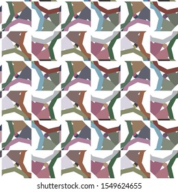 Abstract background texture in geometric ornamental style. Seamless design.