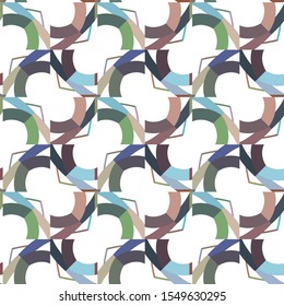 Abstract background texture in geometric ornamental style. Seamless design.