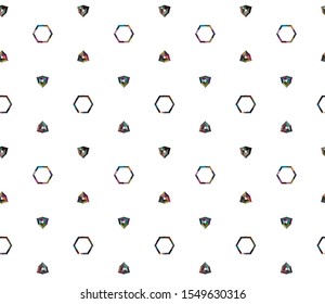 Abstract background texture in geometric ornamental style. Seamless design.