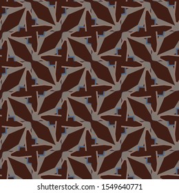 Abstract background texture in geometric ornamental style. Seamless design.