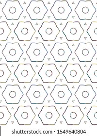 Abstract background texture in geometric ornamental style. Seamless design.