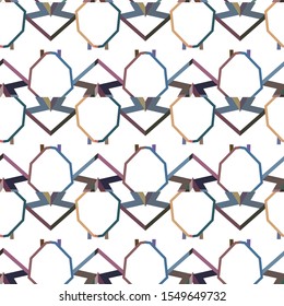 Abstract background texture in geometric ornamental style. Seamless design.