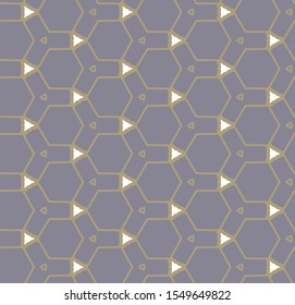 Abstract background texture in geometric ornamental style. Seamless design.