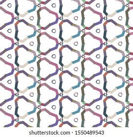 Abstract background texture in geometric ornamental style. Seamless design.