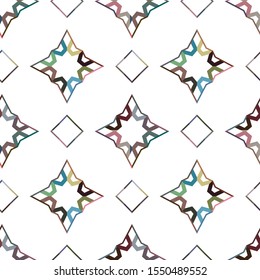 Abstract background texture in geometric ornamental style. Seamless design.