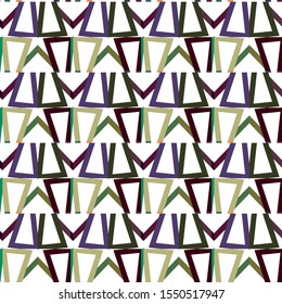 Abstract background texture in geometric ornamental style. Seamless design.