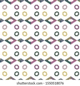 Abstract background texture in geometric ornamental style. Seamless design.